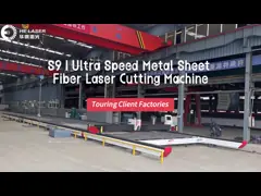 S9 GALAXY Высокомощная лазерная режущая машина 12000W-30000W Лазерная режущая машина большого формата video