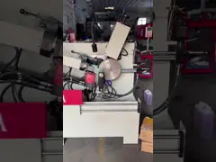 LDX-020A Автоматическая деревообрабатывающая лезвие пилы Передняя и задняя уголная шлифовальная машина Фабрика прямые продажи video