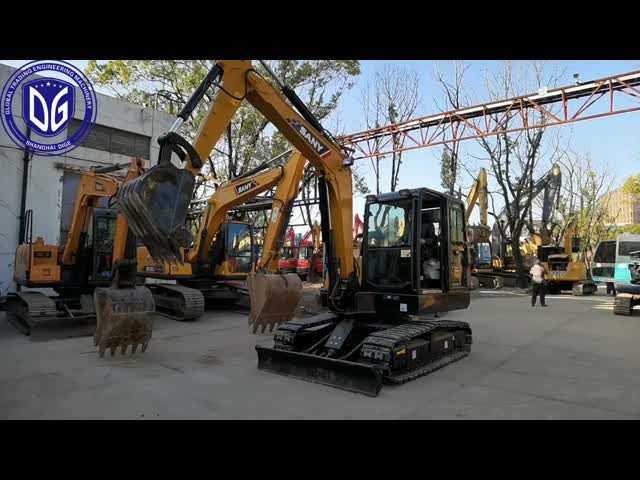 Sy60 6 Ton Used SANY Excavator Used Excavator Hydraulic Machine