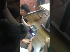 ультразвуковой анализатор метра интенсивности 10khz для испытывая частоты и интенсивности ультразвука video