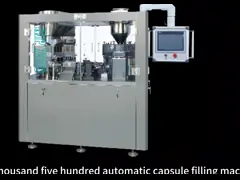 Автоматическая машина для наполнения медицинских капсул мощностью 18 кВт video