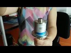 Сопротивление износу 30000 оборотов в минуту высокоскоростное скольжение кольцо 400ВАК 4 цепи 5А video