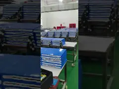 Батарея Lifepo4 UPS перезаряжаемые LFP пакета литий-ионного аккумулятора MSDS 12.8V 60Ah солнечная video