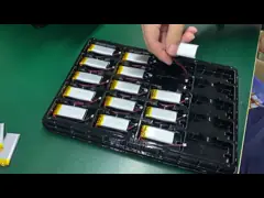 Электрическая 3,7В литий-ионная полимерная батарея 8000mAh для энергобанка video