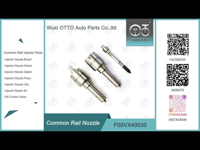 F00VX40030 / F00 VX 40030 Bosch Piezo Nozzle Для 0445116022 / 0445116023 / 0445116007