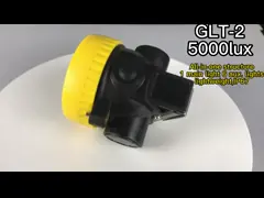 Waterproof IP68 Miners Head Lamp Cordless For Underground 3.7V 96lum 2.8Ah