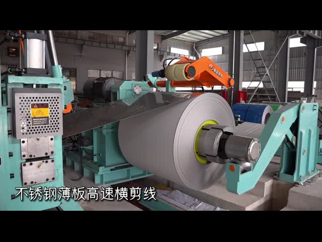 Нержавеющая сталь 6 высокого уровня резки на длину с резьбой краев видео