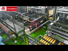 FlipOver Depanner, Multi function De-Panner, Suction Depanner, Bakery Bread Production Line