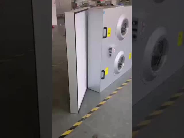 Air Conditioning Equipment Fan Filter Unit Double Fan Purification Filter Unit 4 × 4 Size Fan Pharmaceutical Industry