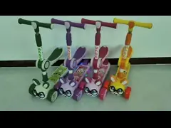 Adjustable Lightweight Kids 3 Wheel Scooter For Children 3-8 Years Foot Brake Bike