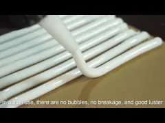 Цена Ацетический GP Стеклянный герметизатор Клей Прозрачный Силиконовый герметизатор общего назначения video