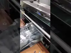 Композитная пластиковая пленка / ламинированная бумага Машина для изготовления трехсторонних мелких пакетов video