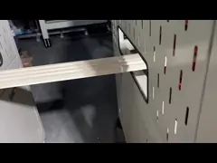 Противо вращающаяся коническая двойная винтовая машина для изготовления стенных панелей из ПВХ с винтовым материалом 38CrMoALA video