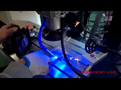 CW Лазерная сварочная машина из металлических волокон 1000W 1500W 2000W Для ремонта форм video