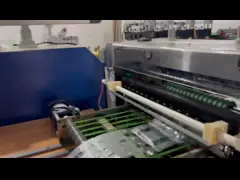 160 сегментов/мин Стоять медицинский бумажный мешок изготовления машины video