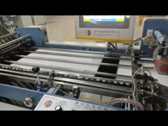 3.8KW Leaflet Cross Fold Paper Folding Machine For Printing Industry Folding And Inserting Machine
