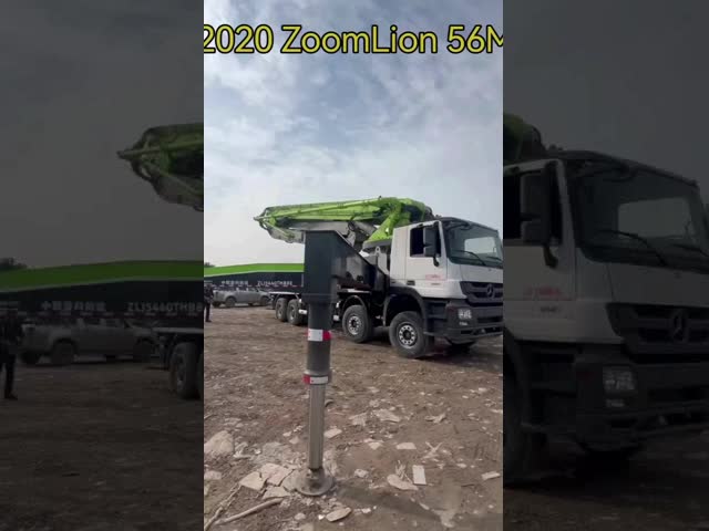 2020 Использованный бетонный насос ZLJ5440THBBE 56M