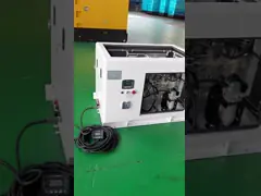 Тихий дизельный генератор мощностью 20 кВт компактный дизайн для небольших судов video