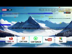 Cortex A53 4GB Android TV Box Дистанционная сеть управления RJ45 10/100M Ethernet video