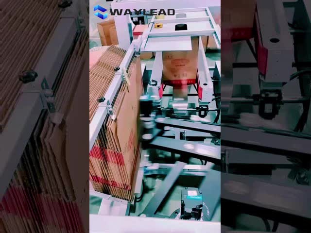 Автоматическая машина для упаковки бутылок и картонов мощностью 0,2 кВт видео