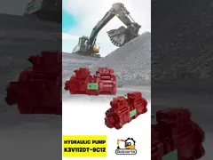 Экскаватор kubota kx91-3 psvd2-21 spk10-10 kyb гидравлический насос bobcat 442 главный насос ручной поршневый насос video