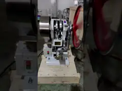 Tdp 1.5 Одиночный перфорационный таблет пресс-машина 6000 шт/час Для аптеки медицинской лаборатории video