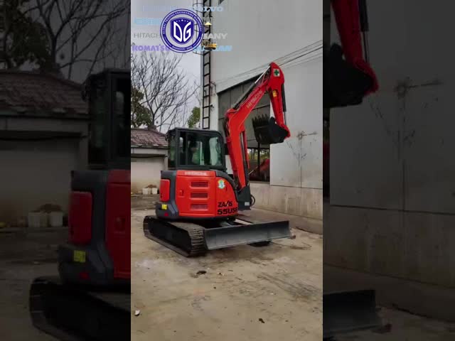 Hitachi ZX55 5.5 Ton Excavator Used Hitachi Small Excavator