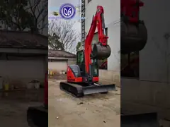 Hitachi ZX55 5.5 Ton Excavator Used Hitachi Small Excavator video