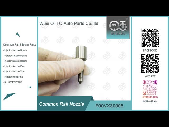 F00VX30005 / F00 VX 30005 Bosch Piezo Nozzle для инжектора 0445115024 / 0445115034