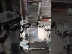 Машина для наполнения твердых таблеток Автоматический порошковый наполнитель таблеток video