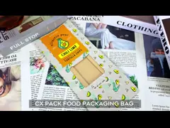 Поднимите бумажные пакеты с окном для сушеных орехов video