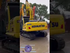 Hot brand Komatsu PC200-8N1 excavator using Komatsu excavator 20 tons Komatsu excavator video