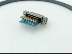 5A MIL-DTL-83513 Micro-D Connectors 90° PCB Rectangular Connector J30J-25ZKWP