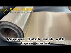 Обратная голландская сплетенная многослойная сталь меди экрана ячеистой сети для автоматического изменителя RDW экрана video