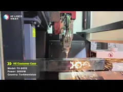 T5 SPARKLE Máquina de corte por láser de acero inoxidable 150r/min 1500W-6000W