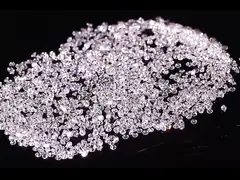 White Round Shape Lab Grown Loose Melee Diamonds 0.7 to 1.35mm DEF Color VVS Clarity