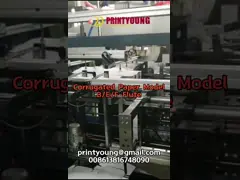 ПОЛНОАВТОМАТИЧЕСКАЯ АВТОМАТИЧЕСКАЯ ПРИ-220 Картонная коробка для самолетов video