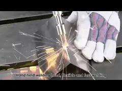 Машина для сварки лазером с водяным охлаждением 700*500*900 для быстрой и точной сварки video