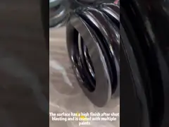 замена весны подкладки спиральных пружин UIC822 поезда 1200mm высокая video