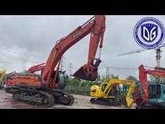 Safe and dependable Used Doosan DX500 50 Tonne Excavator,Outstanding performance)