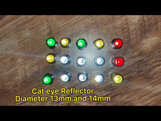 13x10mm 13x18mm Cat Eye Glasses Reflectors Reflective Glass Beads