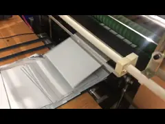 Производство трехгранной машины для изготовления пакетов в Китае video