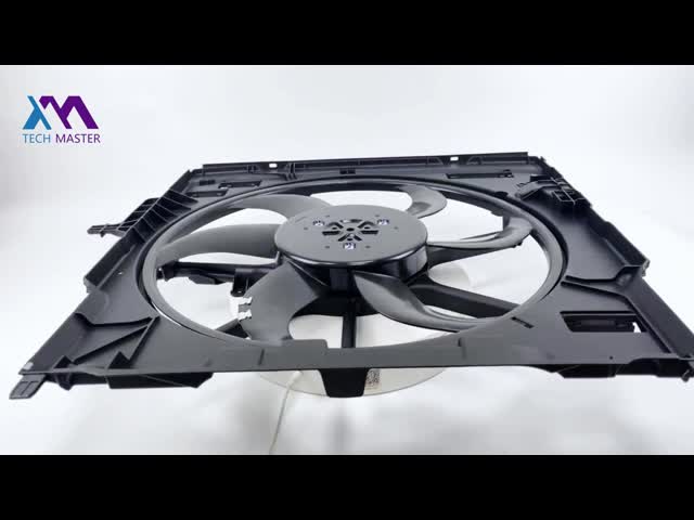 Porsche CAYENNE VW TOUAREG Audi Q7 Radiator Fan 7L0959455F 7L0959455C video