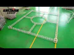 Персонализированная портативная алюминиевая башня треска система для мероприятий показывают video