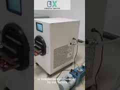 低騒音 乾燥 速さ LCD ディスプレイ付き 小型家庭用冷凍乾燥機