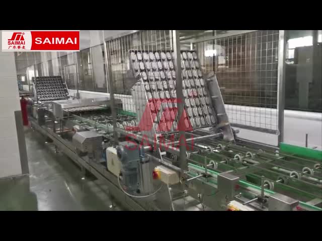 Вкладчик печенья цвета ширины экрана касания 1.2M PLC одиночный