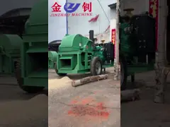 1000 дизельного двигателя дробильщик дробильщик машины обработки древесных бревен в 10 мм фишек video