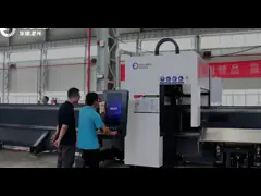 Máquina de corte con láser de fibra de tubo de tres Chuck para el corte de tubos de aluminio de acero inoxidable