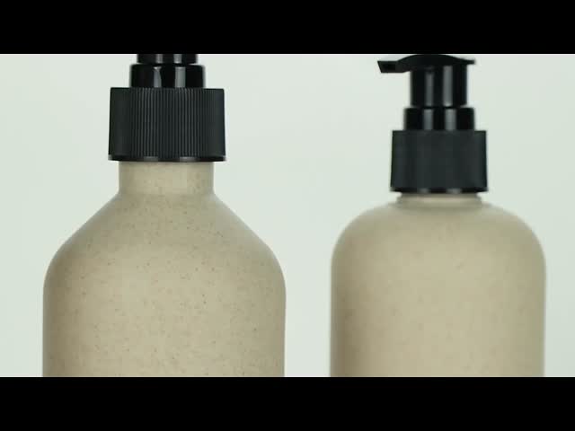 250ml 300ml 500ml 生物分解性小麦ストローポンプ ボトル シャンプー用 ハンドウォッシュ用