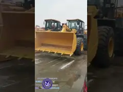 Cargador de extremo delantero LG956L Cargador SDLG usado 17t Splendid Cargador de excavadora hidráulica usado video